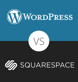 Squarespace vs WordPress Chart