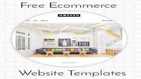 ecommerce website templates