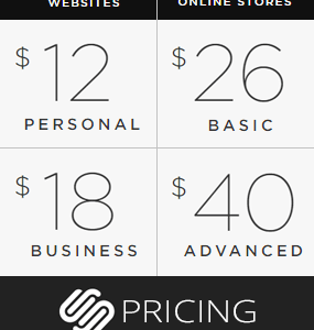 squarespace pricing