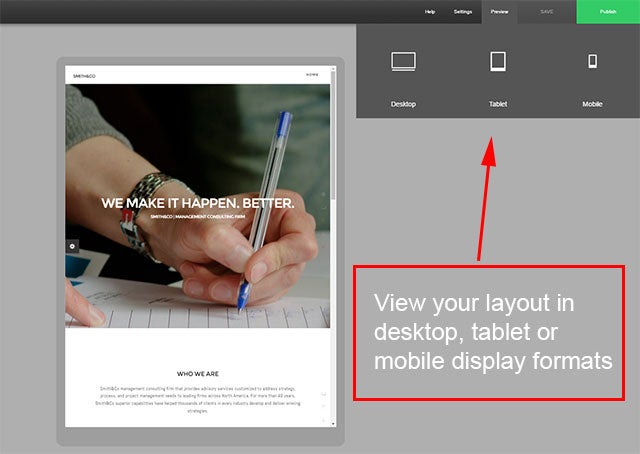 IM Creator review XPRS mobile views