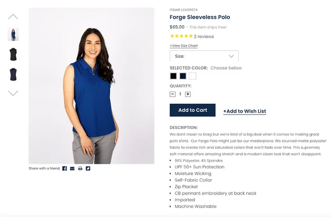 ecommerce best practice - customer reviews