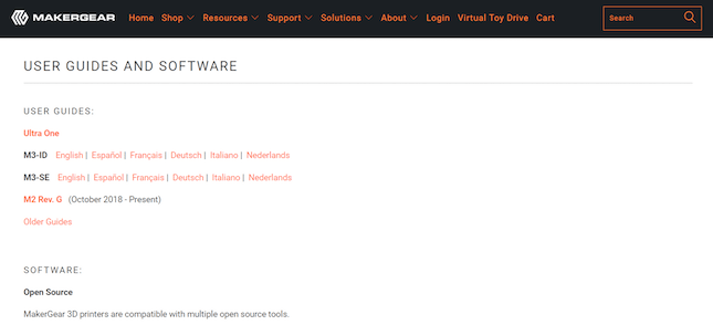 Makergear 2 MakerGear user guide