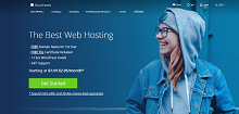 bluehost homepage