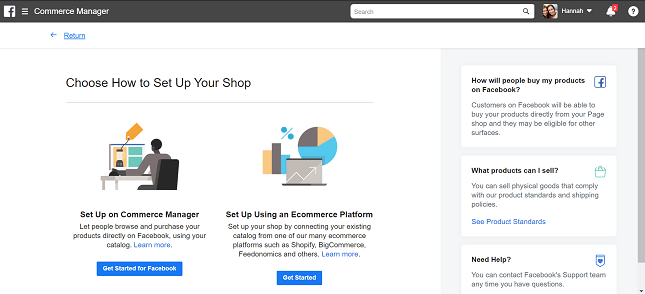 How Do I Set Up Facebook Commerce?