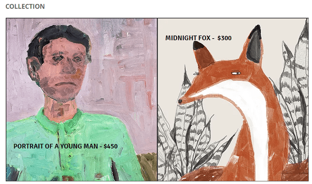 Wix artwork upload product page
