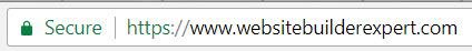 benefit of personal domain ssl website builder plan