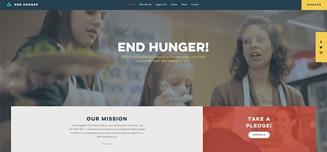 wix template cheap website builder