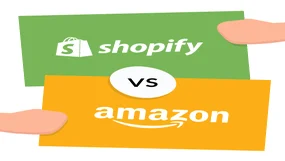 shopify vs amazon featured image