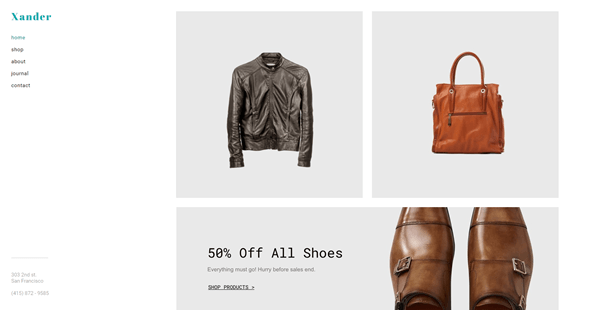 weebly storefront