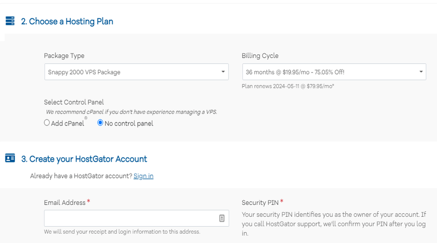 hostgator's renewal prices for vps hosting are quite pricey