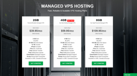 grrengeeks vps hosting pricing plans start at $39.95 /month