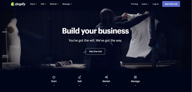 shopify ecommerce builder