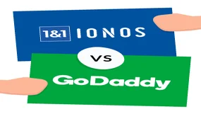 1&1 ionos vs godaddy featured image