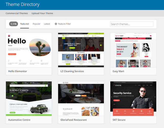 wordpress tips theme examples