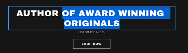 godaddy how to edit text