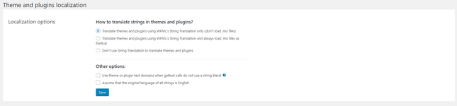 wpml string translation settings