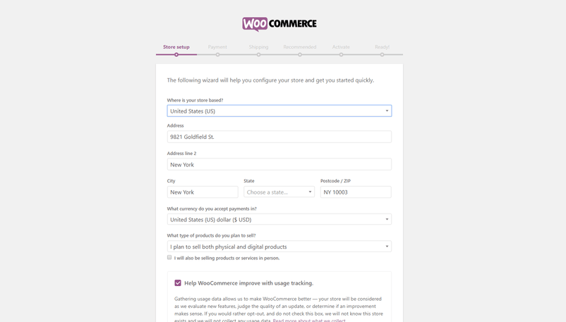 Thêm chi tiết doanh nghiệp vào WooC Commerce