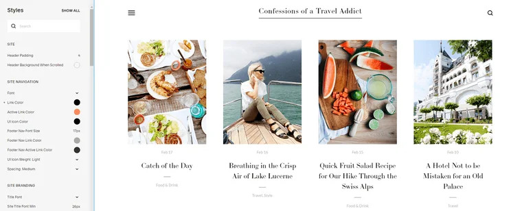 squarespace editor