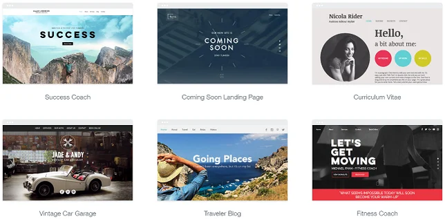 wix template library