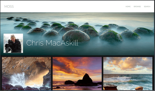 smugmug photography template
