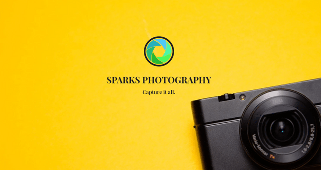 strikingly photography design large example