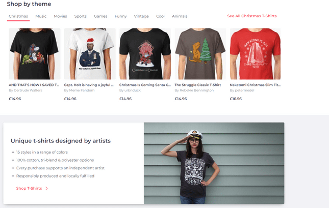 Best place to sell shop t shirt designs online