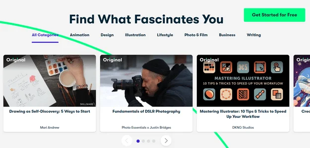 skillshare online course example