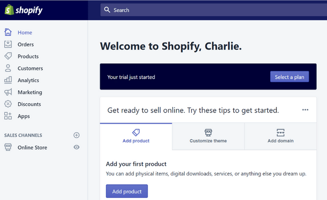 shopify editor overview