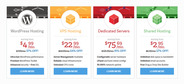 inmotion hosting plans best value blog host