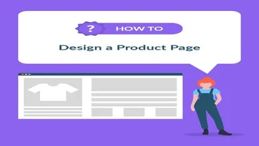 how to design a product page