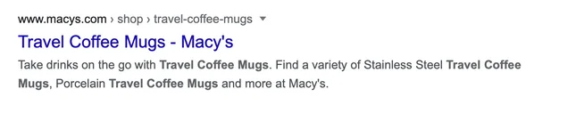 poorly used keywords
