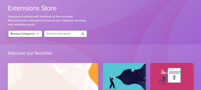 bigcommerce vs woocommerce extensions marketplace