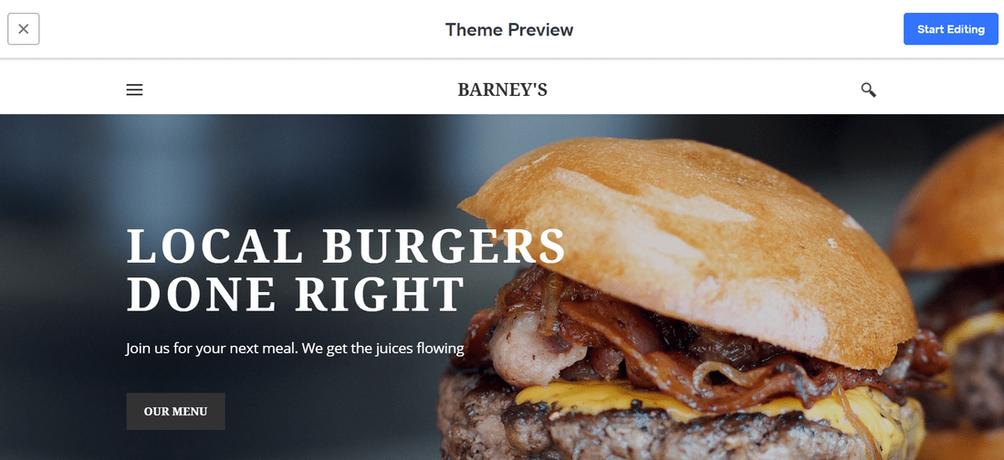weebly free builder theme preview