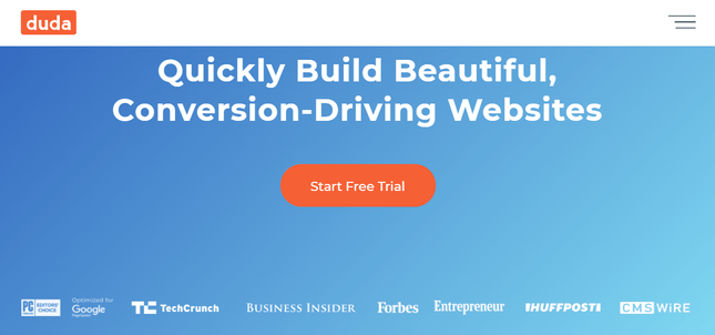 duda home page
