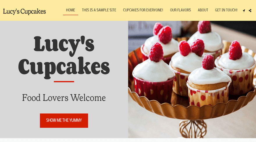 site123 free demo website