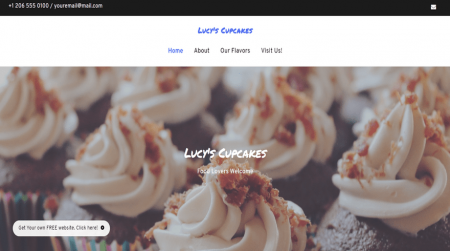 simplesite free demo website