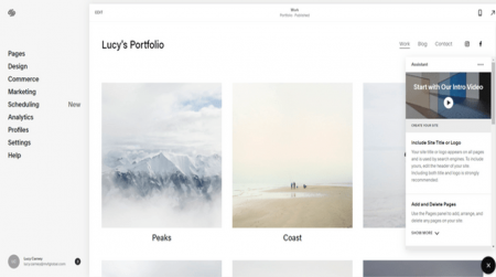 squarespace editor