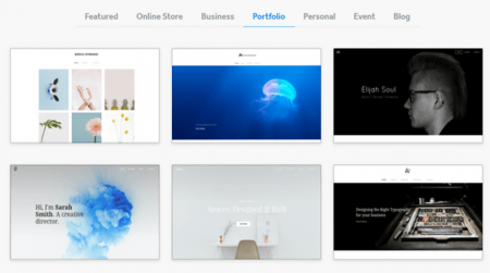 weebly portfolio templates