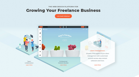 duda resume website builder