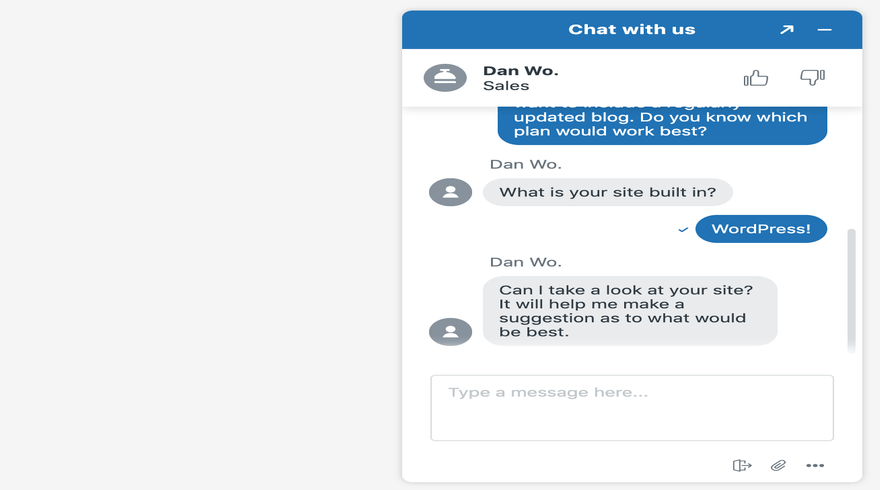 inmotion live chat support