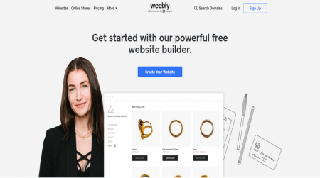 weebly homepage