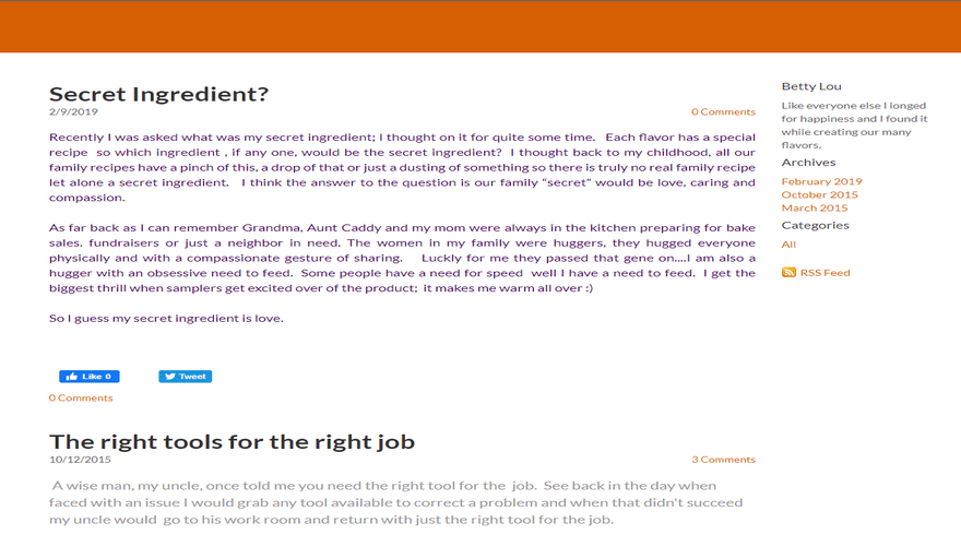 weebly blog example pretzel princess