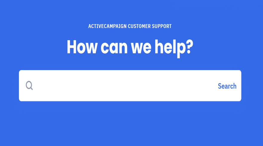support options