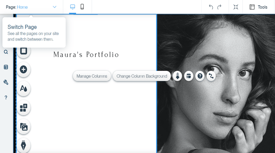 website editor