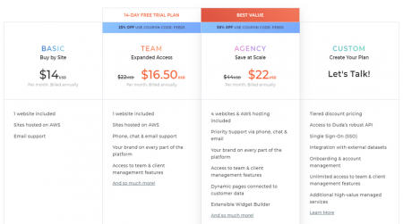 pricing plans