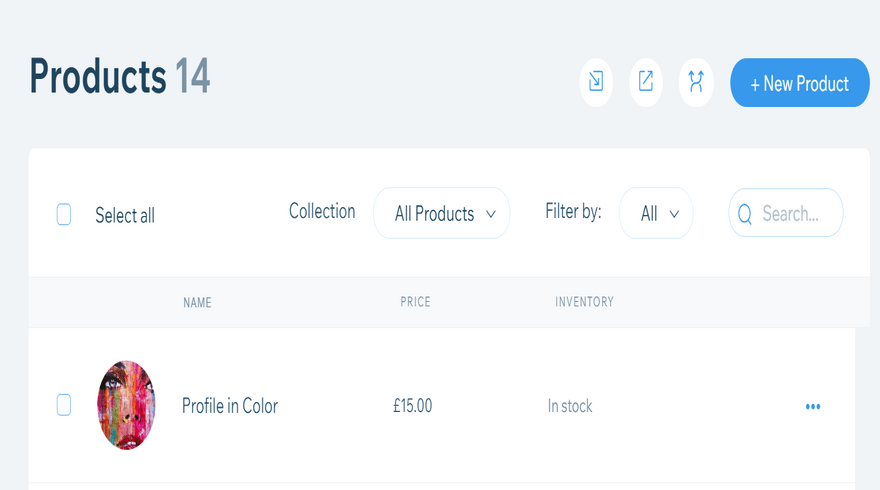 manage products