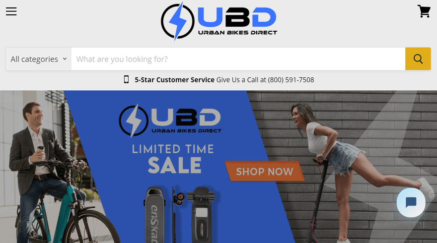 website builder homepage