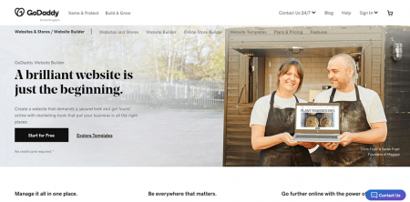 godaddy homepage