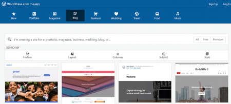 wordpress.com themes