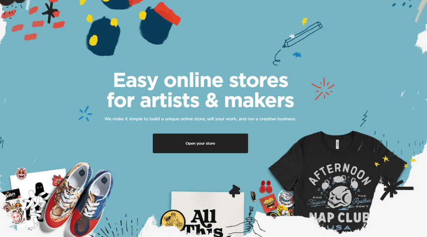 cheapest website builders big cartel home ecommerce